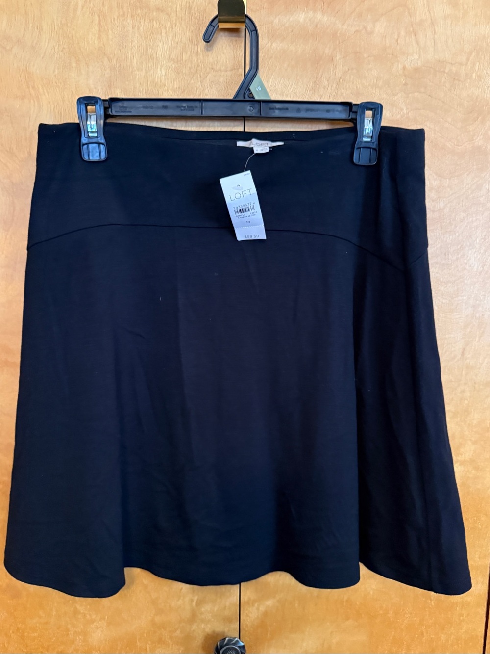 Loft Classic Black A-Line Skirt - Women's Size Medium